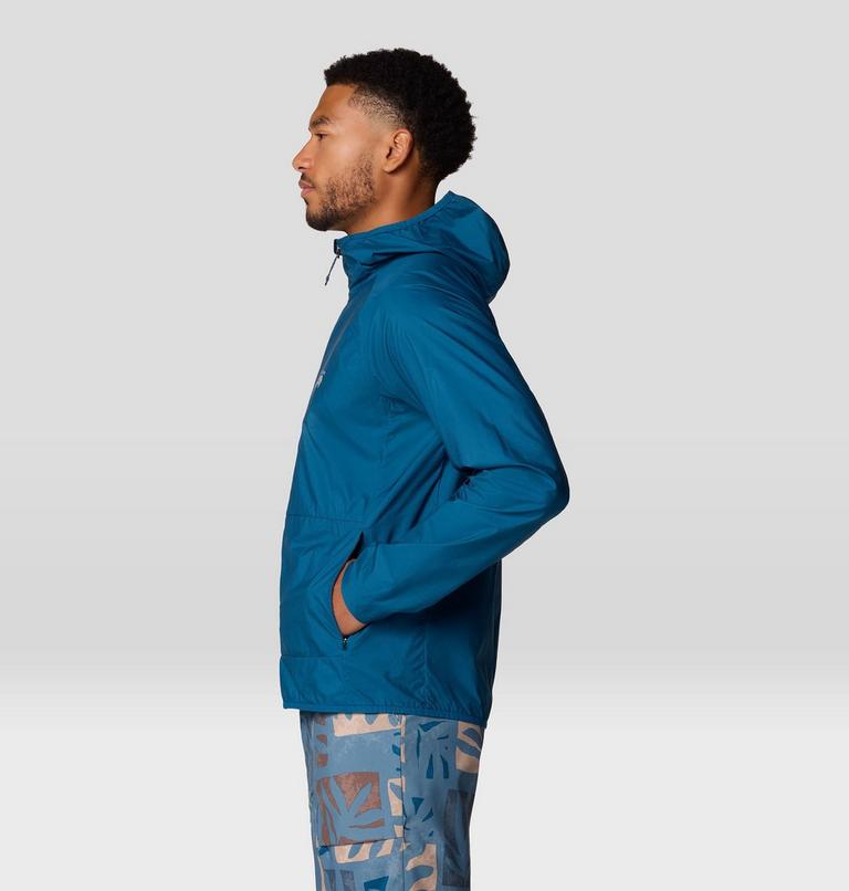 Men's Kor AirShell Hoody, Color: Dark Caspian, image 4