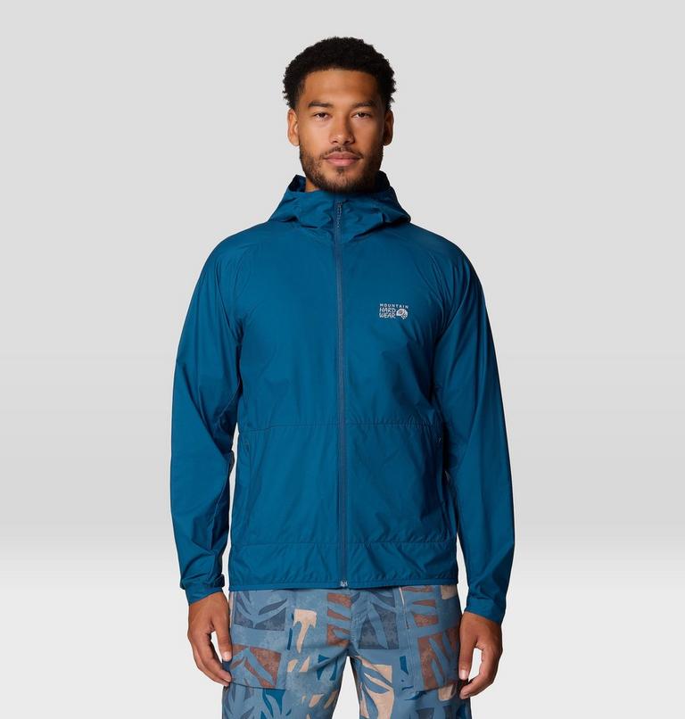 Men's Kor AirShell Hoody, Color: Dark Caspian, image 1