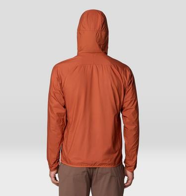Men's Kor AirShell Hoody, Color: Raw Carnelian, image 11