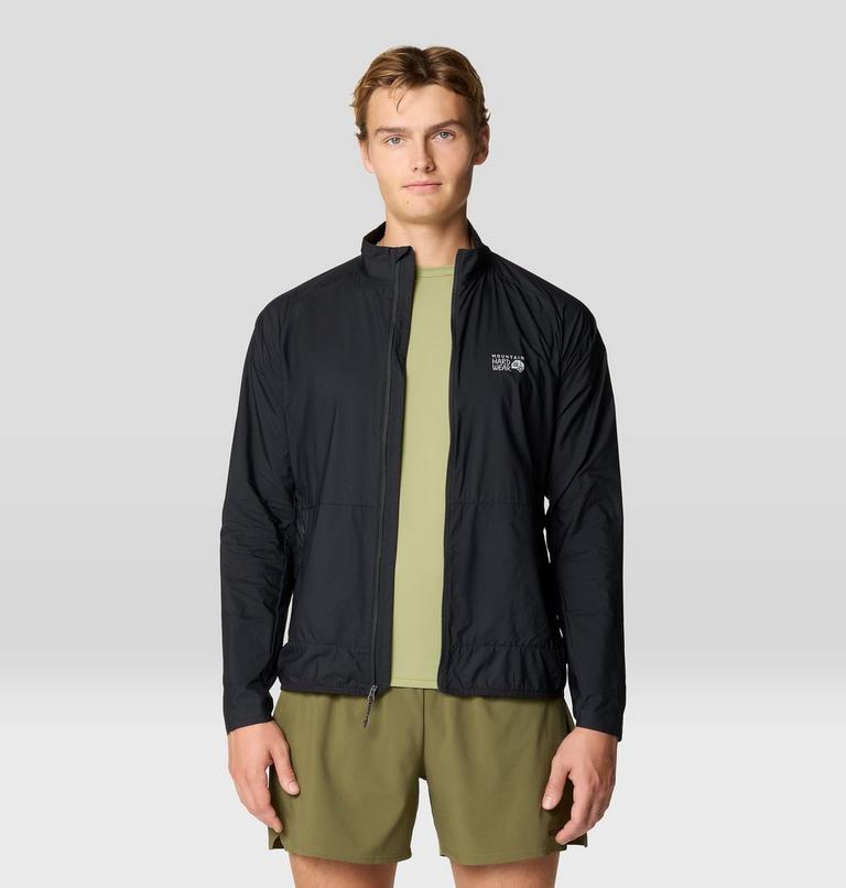 Men's Kor AirShell Full Zip Jacket, Color: Black, image 7