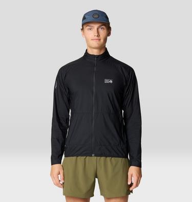 Men's Kor AirShell Full Zip Jacket, Color: Black, image 3