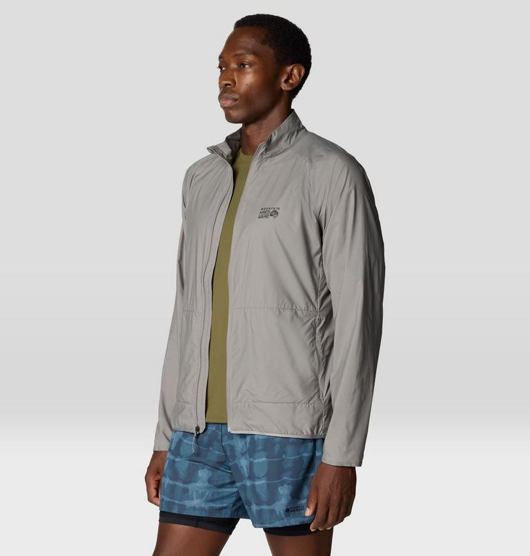 Men's Kor AirShell Full Zip Jacket, Color: Approaching Storm, image 5