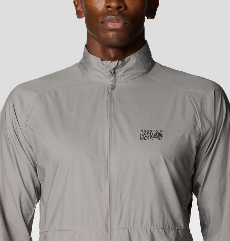 Men's Kor AirShell Full Zip Jacket, Color: Approaching Storm, image 6