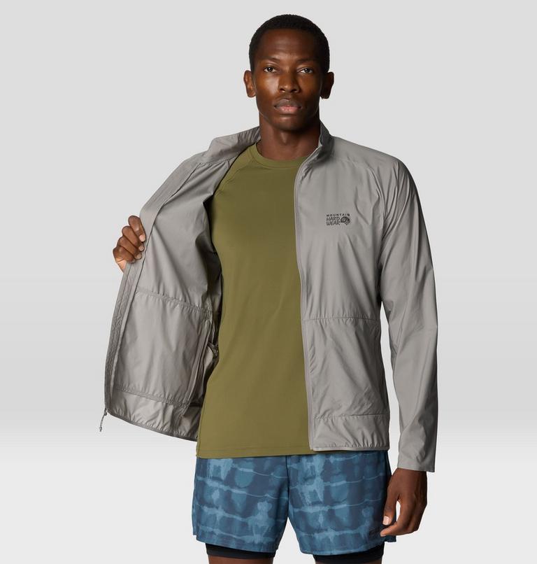 Men's Kor AirShell Full Zip Jacket, Color: Approaching Storm, image 7