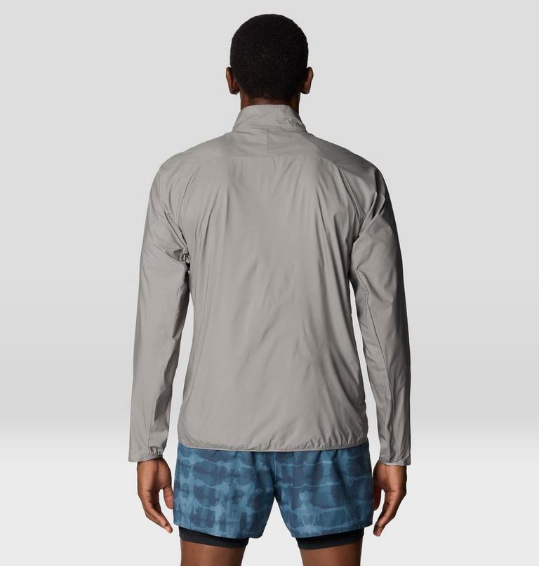 Men's Kor AirShell Full Zip Jacket, Color: Approaching Storm, image 3
