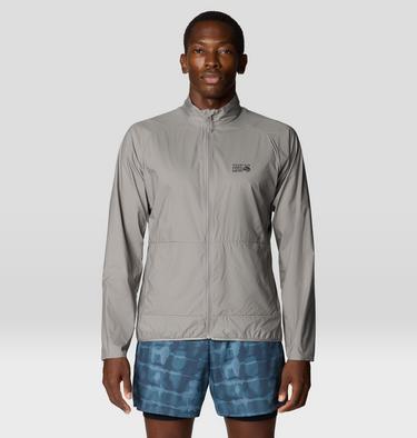 Men's Kor AirShell Full Zip Jacket, Color: Approaching Storm, image 5