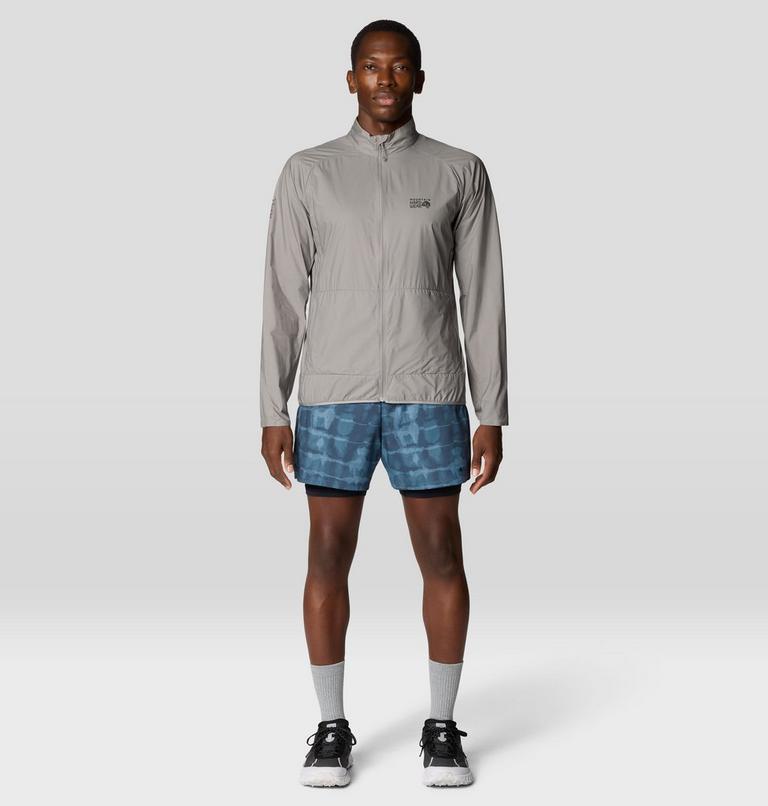 Men's Kor AirShell Full Zip Jacket, Color: Approaching Storm, image 2