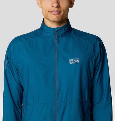 Men's Kor AirShell Full Zip Jacket, Color: Dark Caspian, image 16