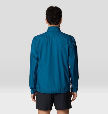 Men's Kor AirShell Full Zip Jacket, Color: Dark Caspian, image 6