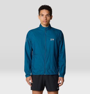 Men's Kor AirShell Full Zip Jacket, Color: Dark Caspian, image 5