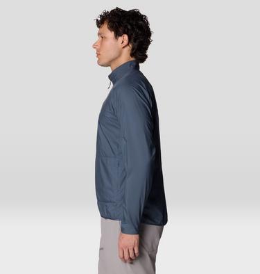Men's Kor AirShell Full Zip Jacket, Color: Moon Blue, image 8
