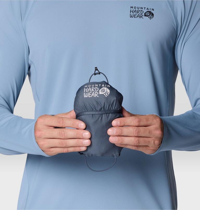 Men's Kor AirShell Full Zip Jacket, Color: Moon Blue, image 7