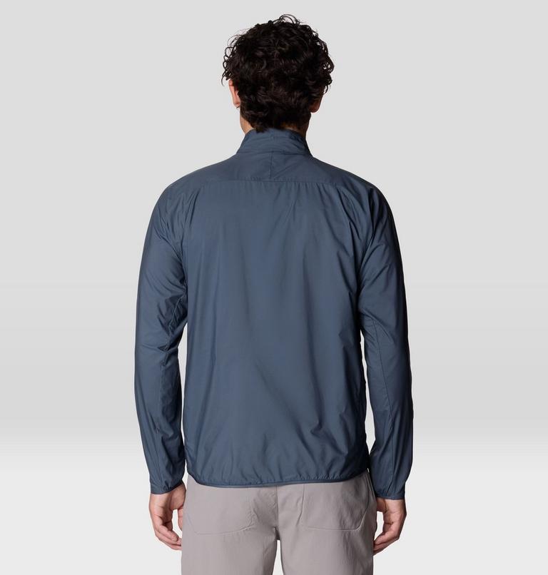 Men's Kor AirShell Full Zip Jacket, Color: Moon Blue, image 3