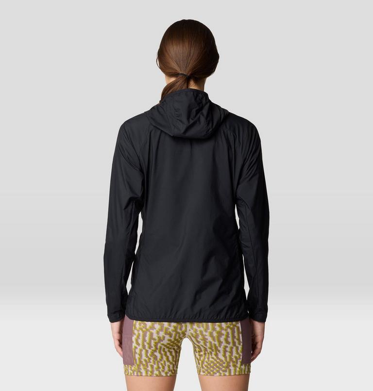 Women's Kor AirShell Hoody, Color: Black, image 3