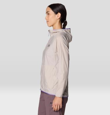Women's Kor AirShell Hoody, Color: City Fog, image 12