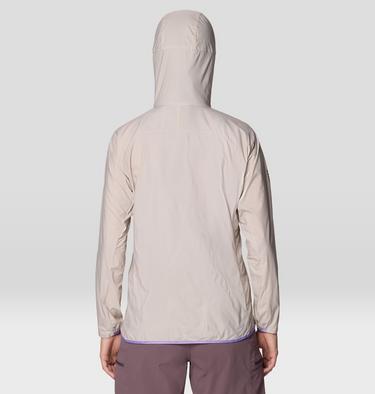 Women's Kor AirShell Hoody, Color: City Fog, image 11