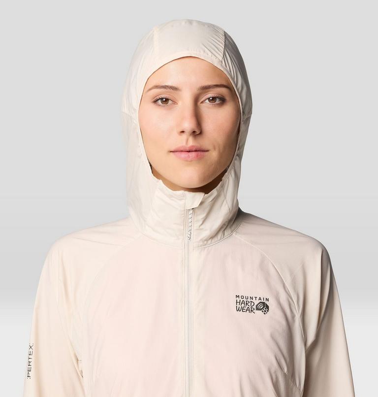 Women's Kor AirShell Hoody, Color: Talc, image 5