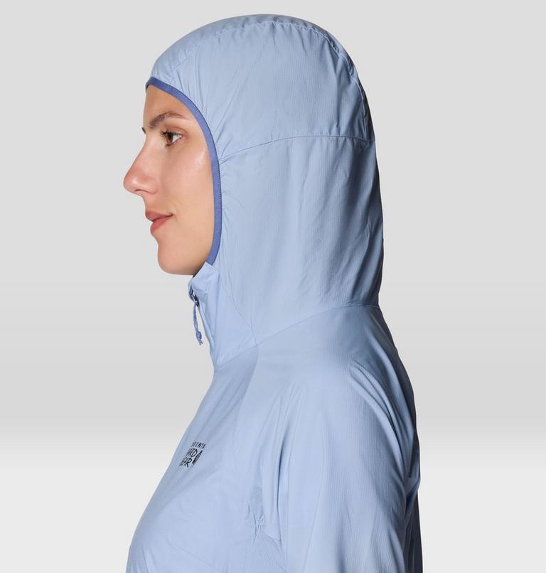 Women's Kor AirShell Hoody, Color: Beach Breeze, image 6