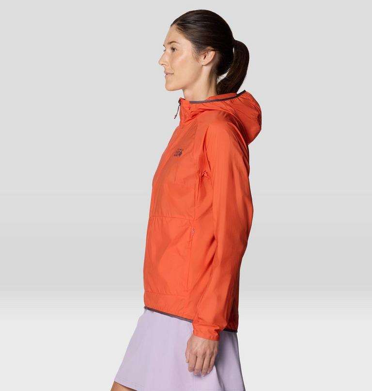 Women's Kor AirShell Hoody, Color: Aspect, image 4