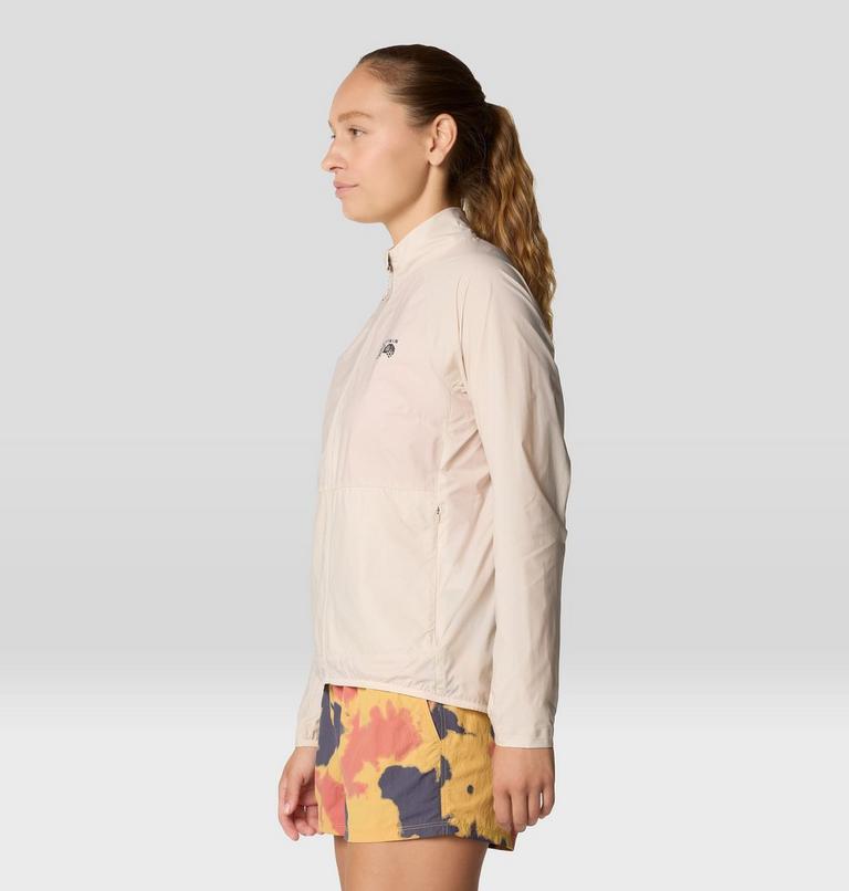 Women's Kor AirShell Full Zip Jacket, Color: Talc, image 4