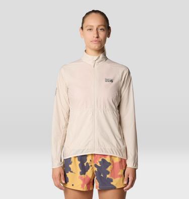 Women's Kor AirShell Full Zip Jacket, Color: Talc, image 1