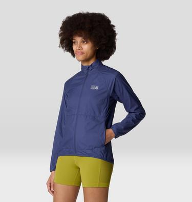 Women's Kor AirShell Full Zip Jacket, Color: Lapis Dusk, image 11