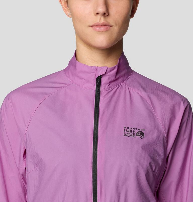 Women's Kor AirShell Full Zip Jacket, Color: Lilac Glow, image 5