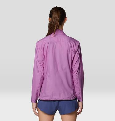 Women's Kor AirShell Full Zip Jacket, Color: Lilac Glow, image 7