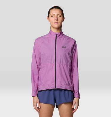 Women's Kor AirShell Full Zip Jacket, Color: Lilac Glow, image 5