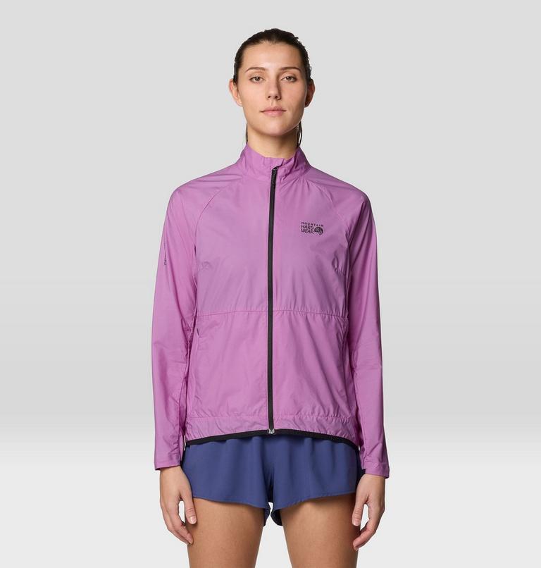 Women's Kor AirShell Full Zip Jacket, Color: Lilac Glow, image 1