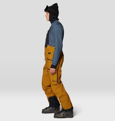 Men's Mythogen GORE-TEX PRO Bib, Color: Olive Gold, image 4