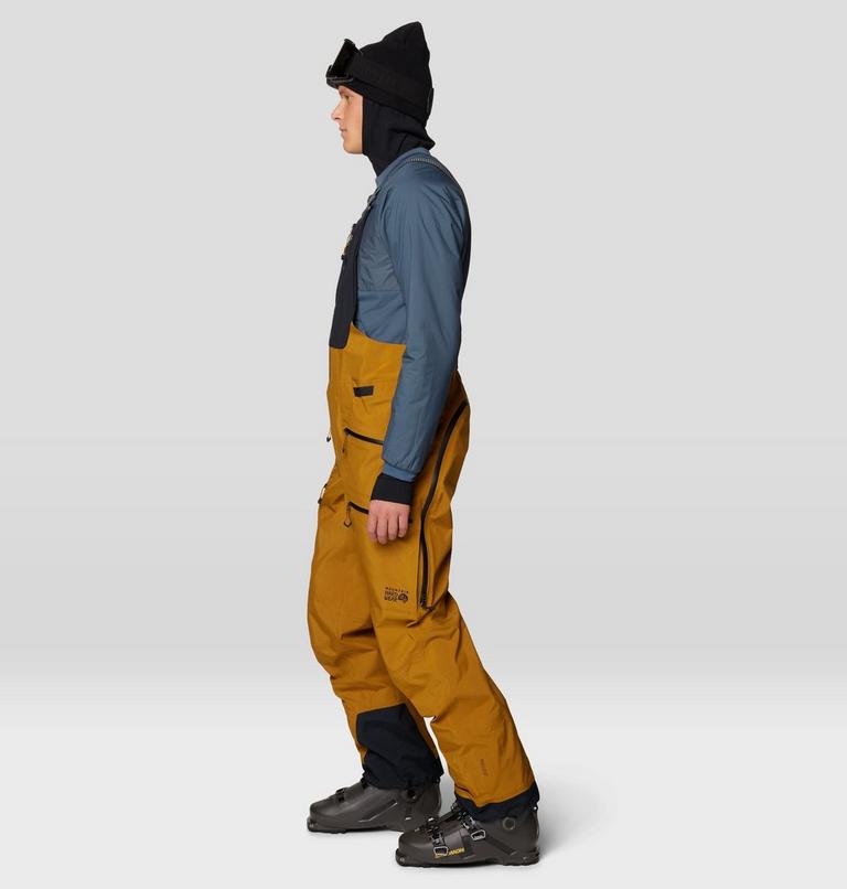 Men's Mythogen GORE-TEX PRO Bib, Color: Olive Gold, image 4