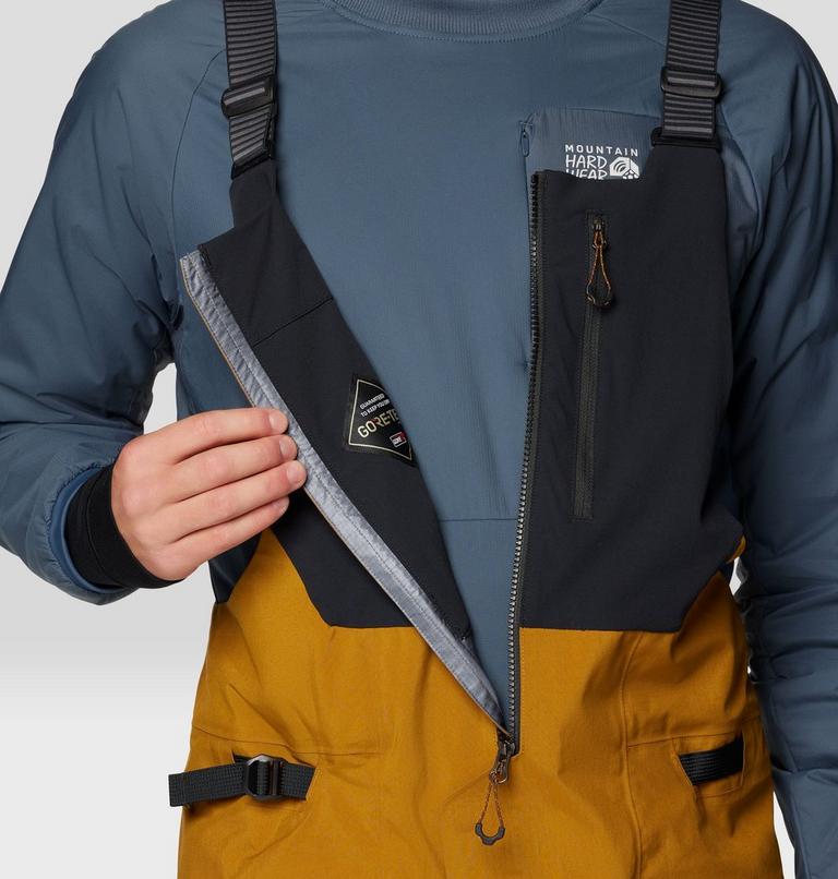 Men's Mythogen GORE-TEX PRO Bib, Color: Olive Gold, image 6