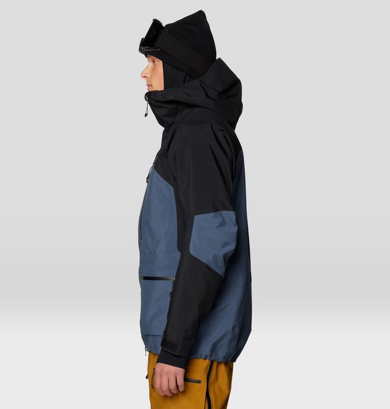 Men's Mythogen GORE-TEX PRO Jacket, Color: Moon Blue, Black, image 4