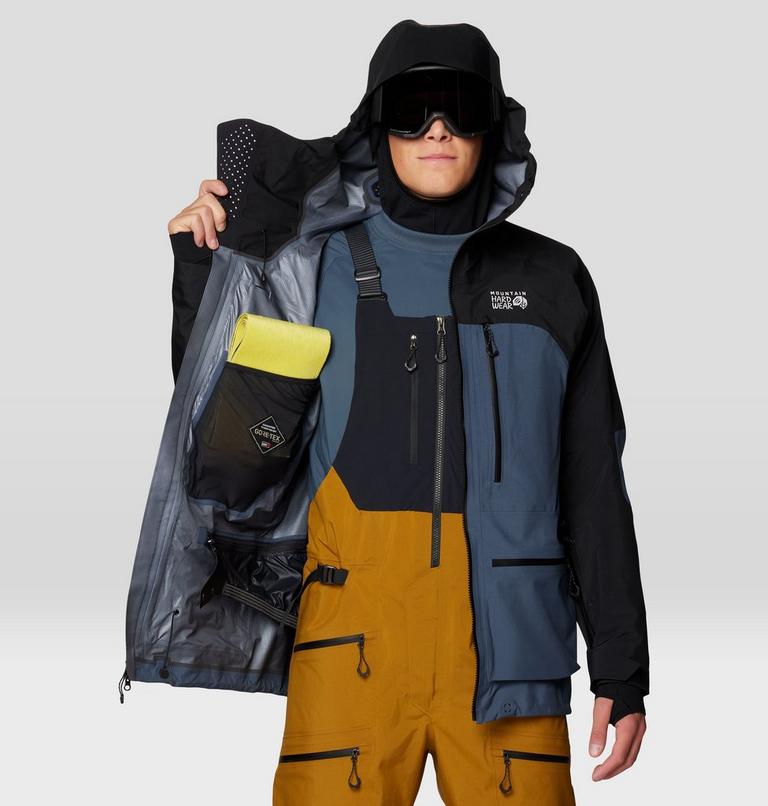 Men's Mythogen GORE-TEX PRO Jacket, Color: Moon Blue, Black, image 6
