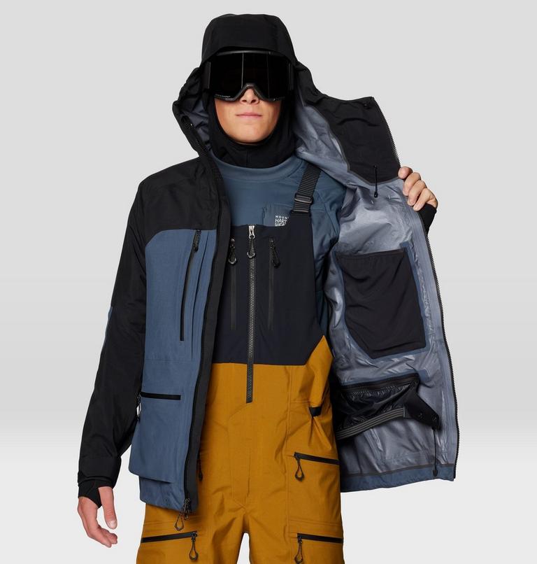 Men's Mythogen GORE-TEX PRO Jacket, Color: Moon Blue, Black, image 7