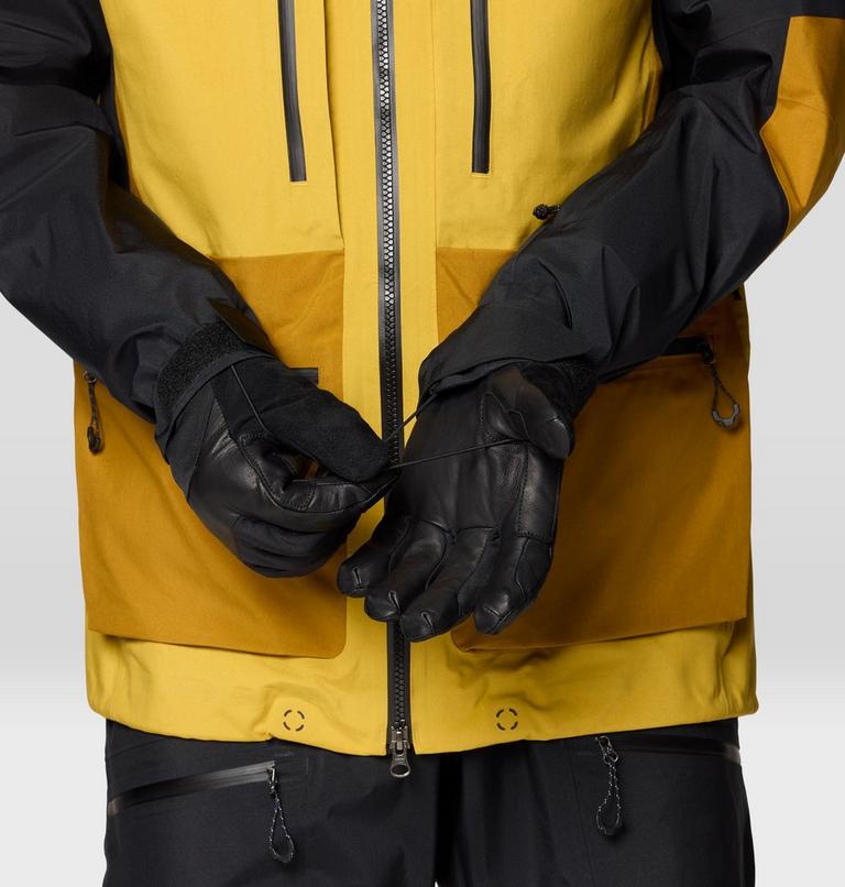Men's Mythogen GORE-TEX PRO Jacket, Color: Desert Yellow, Olive Gold, Black, image 17