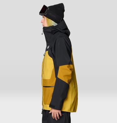 Men's Mythogen GORE-TEX PRO Jacket, Color: Desert Yellow, Olive Gold, Black, image 4