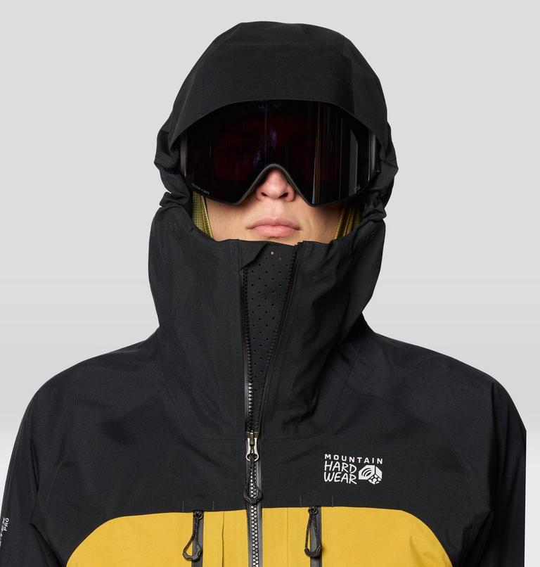 Men's Mythogen GORE-TEX PRO Jacket, Color: Desert Yellow, Olive Gold, Black, image 9