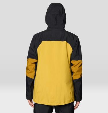 Men's Mythogen GORE-TEX PRO Jacket, Color: Desert Yellow, Olive Gold, Black, image 3