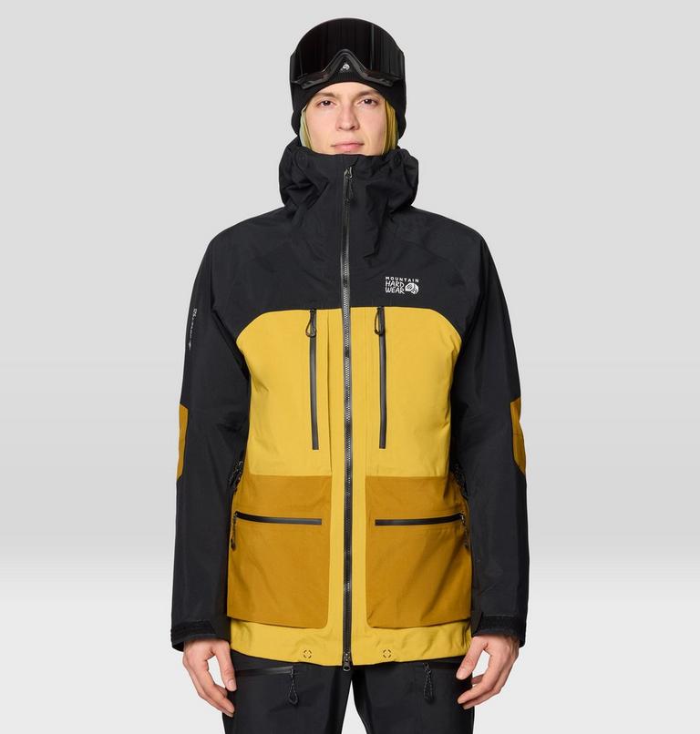 Men's Mythogen GORE-TEX PRO Jacket, Color: Desert Yellow, Olive Gold, Black, image 1