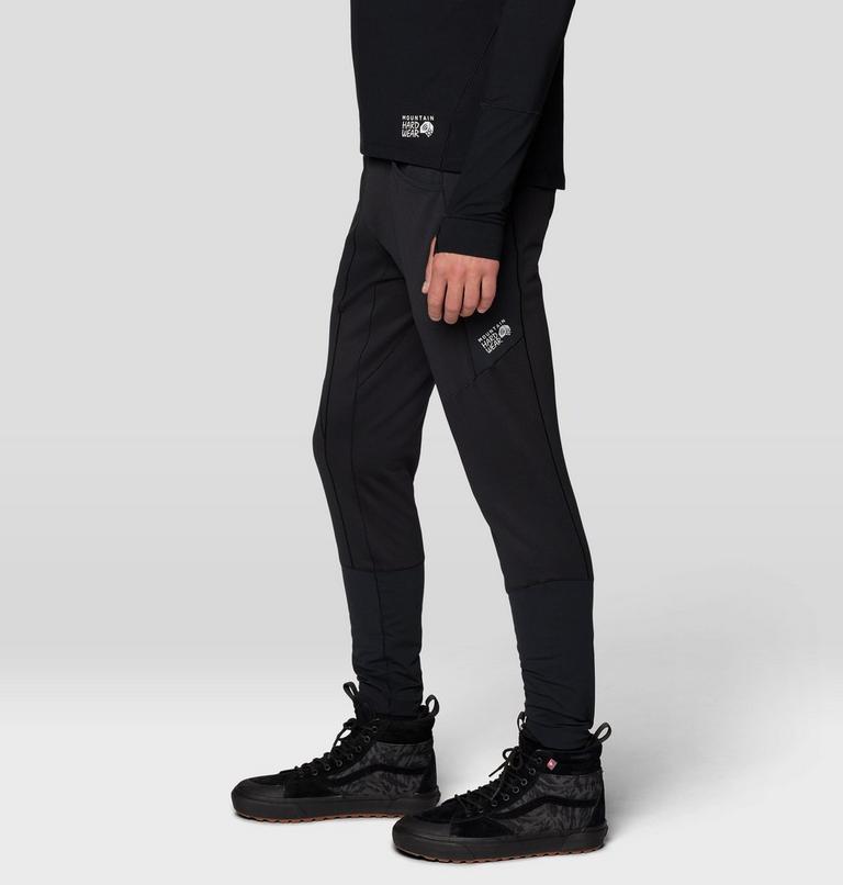 Men's Up First Tech Fleece Pant, Color: Black, image 4