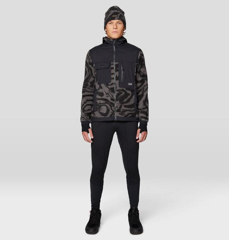 Men's Up First Tech Fleece Pant, Color: Black, image 2