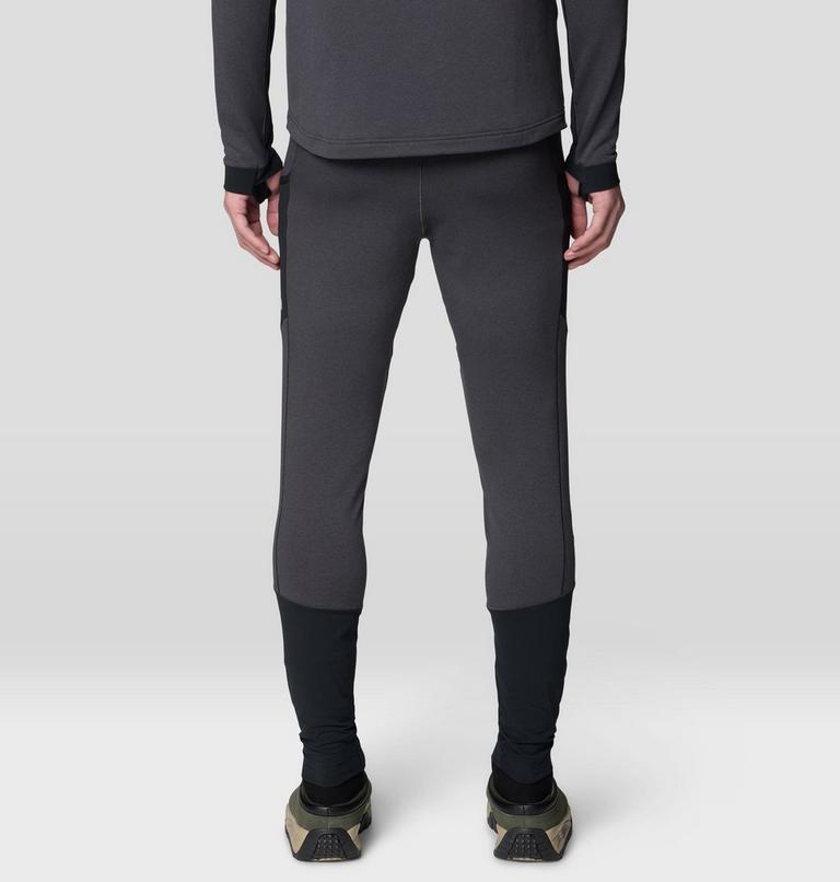 Men's Up First Tech Fleece Pant, Color: Shark Heather, Black, image 4