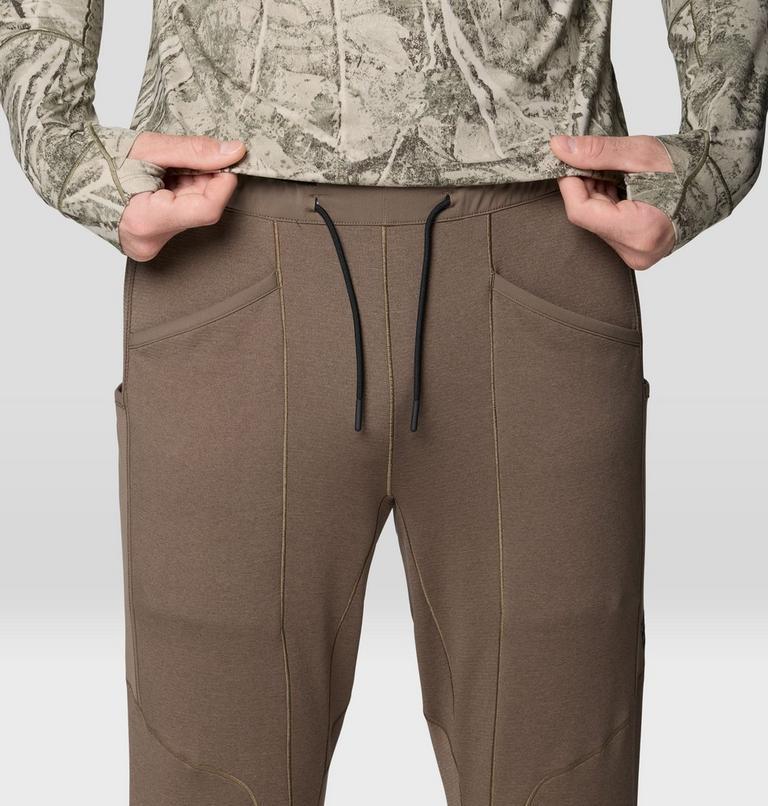 Men's Up First Tech Fleece Pant, Color: Tierra Heather, image 6