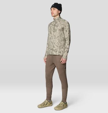 Men's Up First Tech Fleece Pant, Color: Tierra Heather, image 6