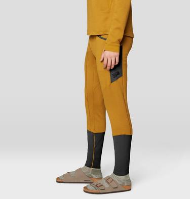 Men's Up First Tech Fleece Pant, Color: Olive Gold Heather, image 4