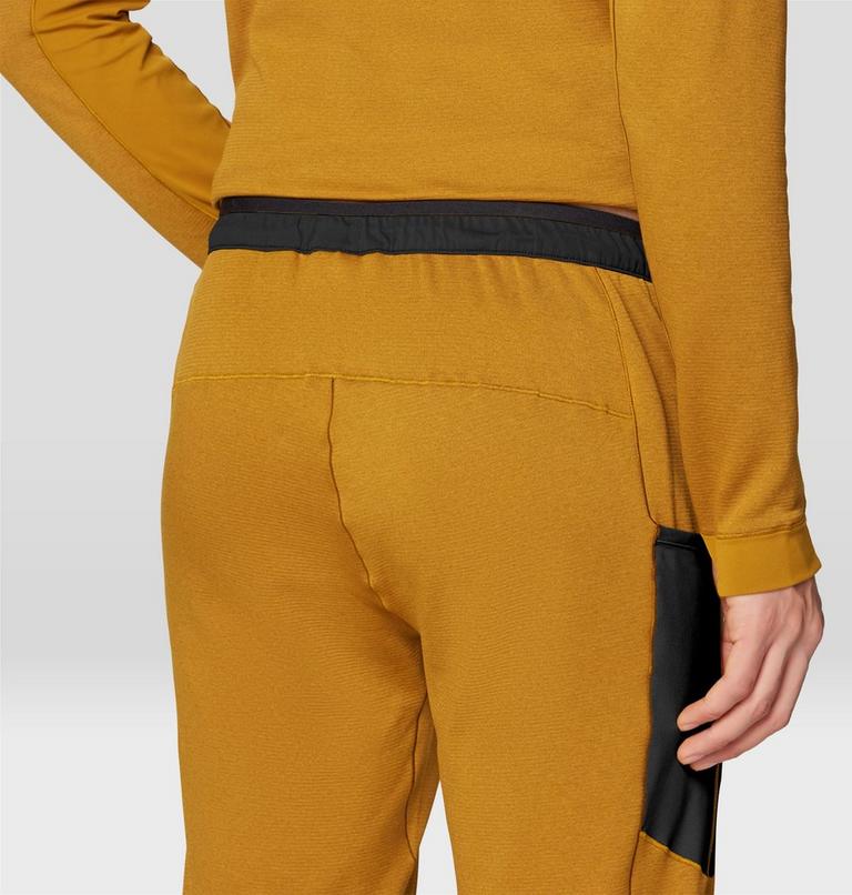 Men's Up First Tech Fleece Pant, Color: Olive Gold Heather, image 6