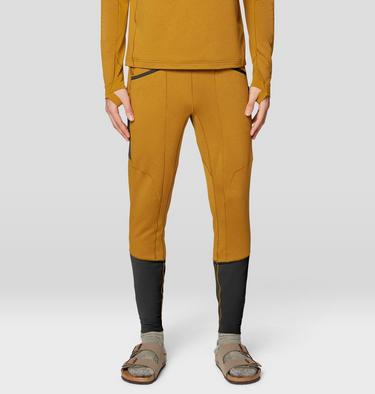 Men's Up First Tech Fleece Pant, Color: Olive Gold Heather, image 1