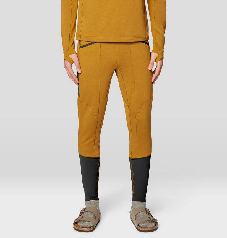 Men's Up First Tech Fleece Pant, Color: Olive Gold Heather, image 1